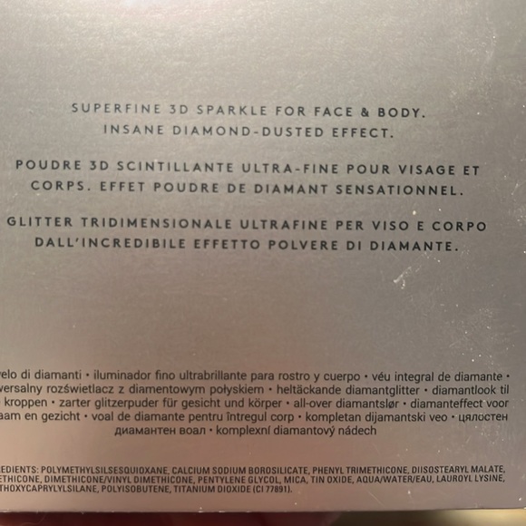 NWT FENTY BEAUTY DIAMOND BOMB ALL-OVER DIAMOND VEIL  BNIB HOW MANY CARATS - Picture 2 of 4